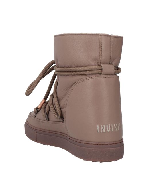 Inuikii Brown Ankle Boots
