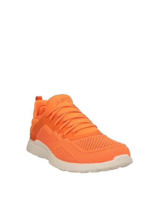 Athletic Propulsion Labs Orange Sneakers for men