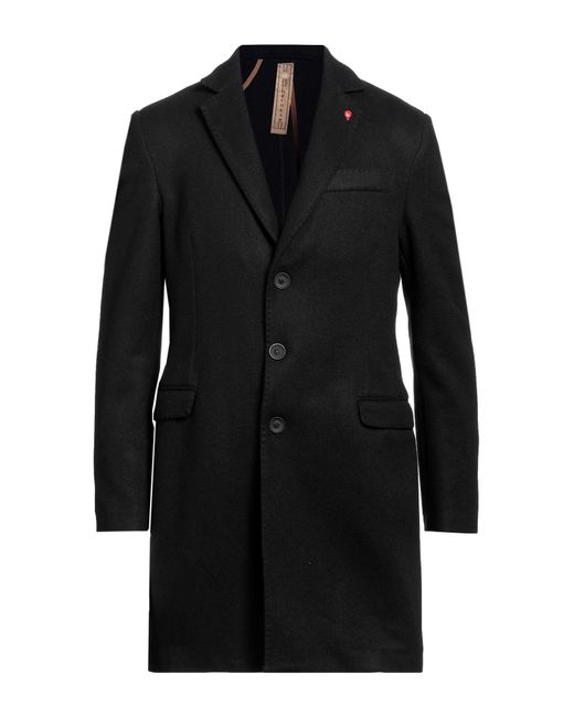 BERNESE Milano Black Coat for men