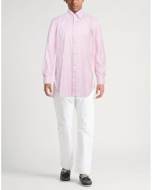 Barba Napoli Hemd in Pink für Herren