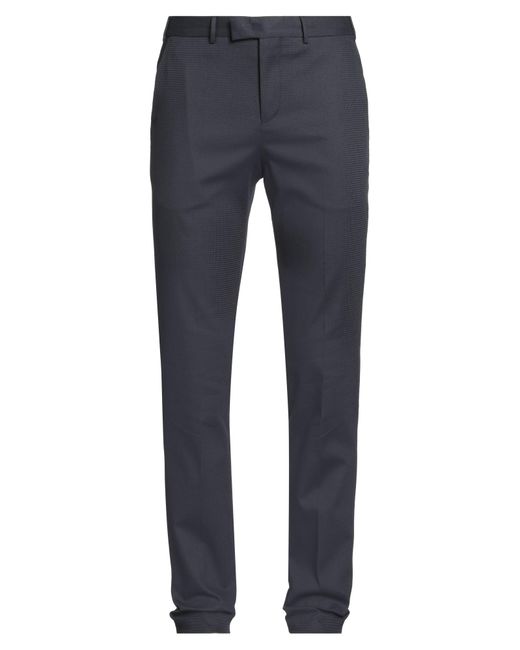 PT Torino Blue Pants Cotton, Elastane for men