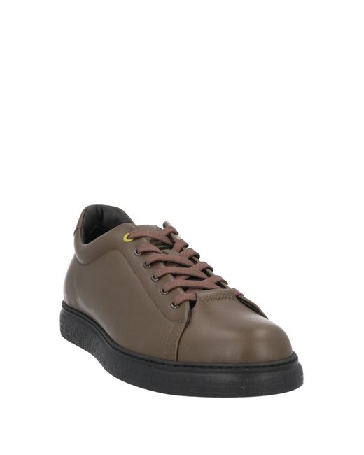 Canali Brown Trainers for men