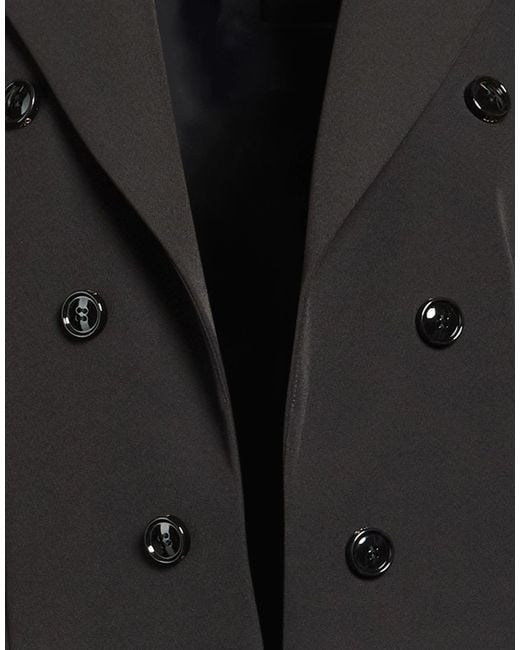 Liu Jo Black Blazer Polyester, Elastane