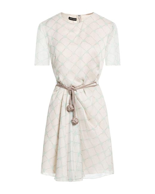 Emporio Armani White Mini Dresses
