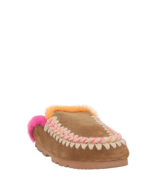 Mou Pink Mules & Clogs