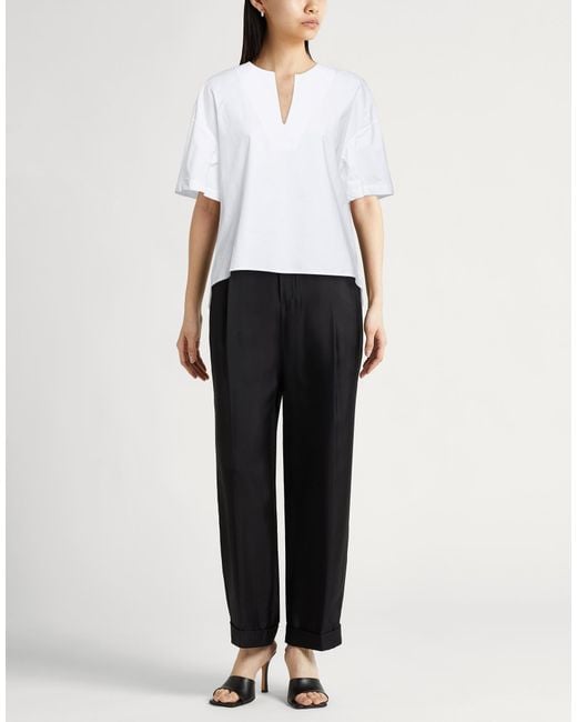 Antonelli White Shirt Cotton, Elastane