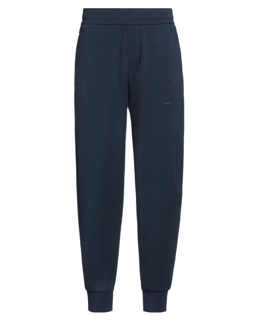 ARMANI EXCHANGE Blue Trouser for men