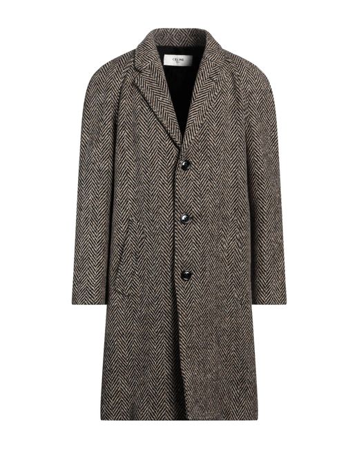 Céline Gray Coat Wool for men