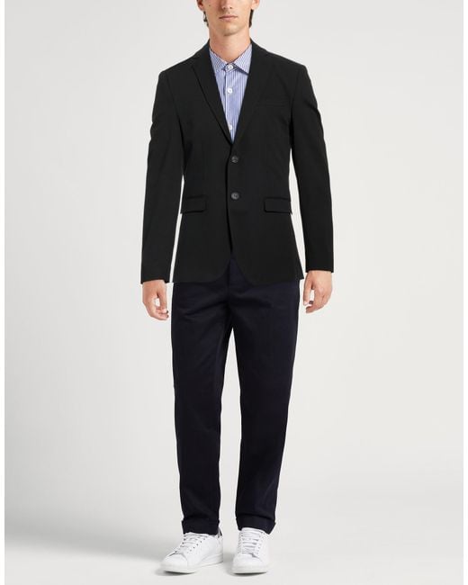 Americana SELECTED de hombre de color Black
