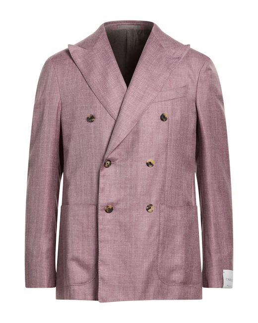 Caruso Purple Blazers for men