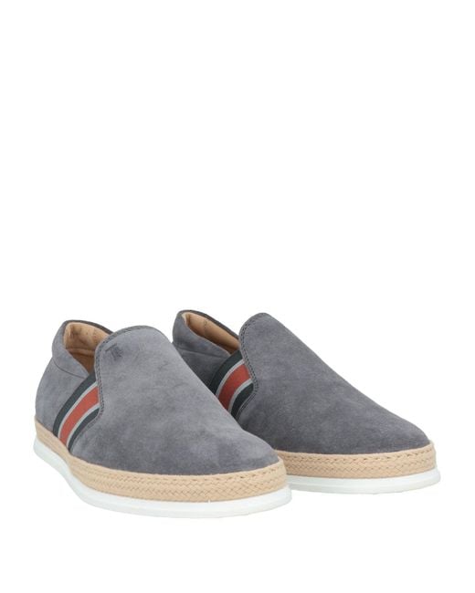 Tod's Espadrilles in Gray für Herren