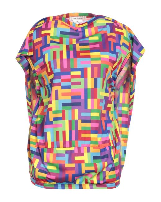 Comme des Garçons Yellow Top Polyester
