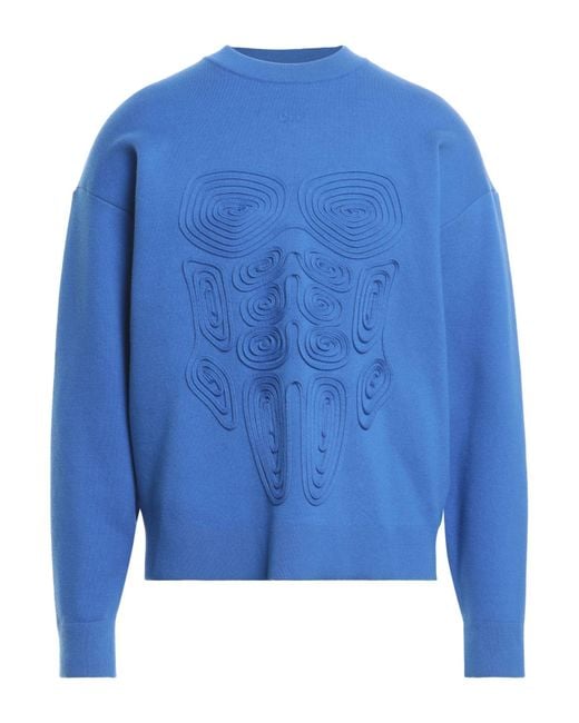 Off-White c/o Virgil Abloh Blue Jumper for men