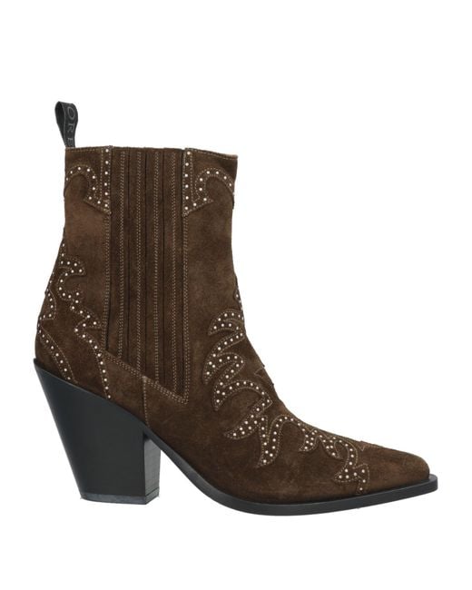 Sartore Brown Stiefelette