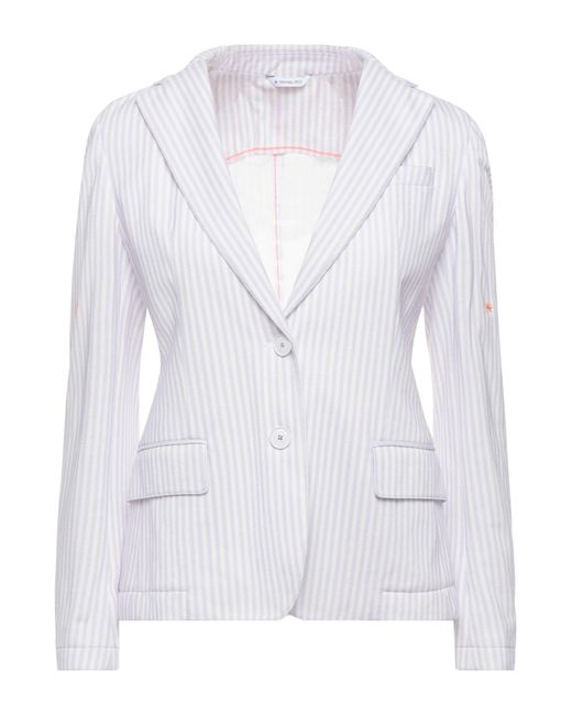 Manuel Ritz White Suit Jacket
