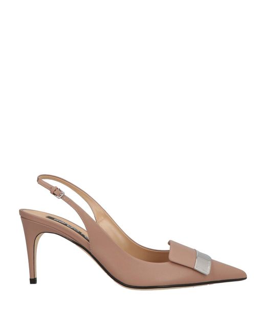 Sergio Rossi Pink Pumps Leather