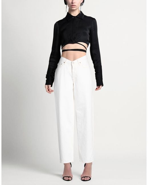 Agolde White Jeans