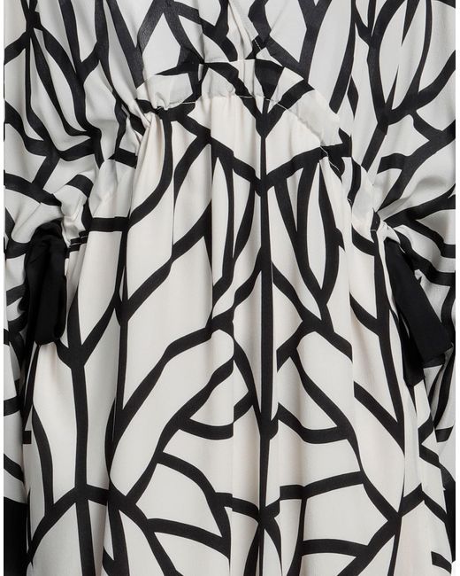 Short Dress Erika Cavallini Semi Couture en coloris Blanc | Lyst