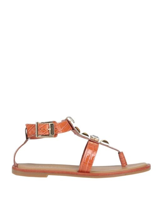 Apepazza Brown Thong Sandal