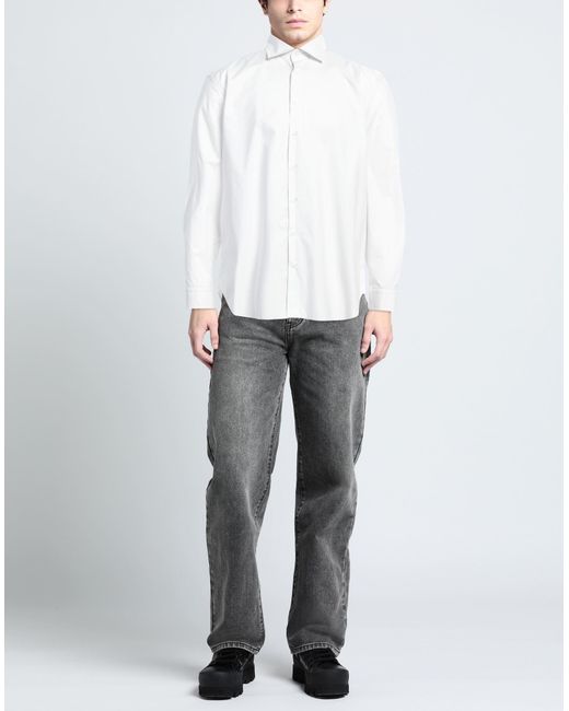 Camicia di Raf Simons in White da Uomo