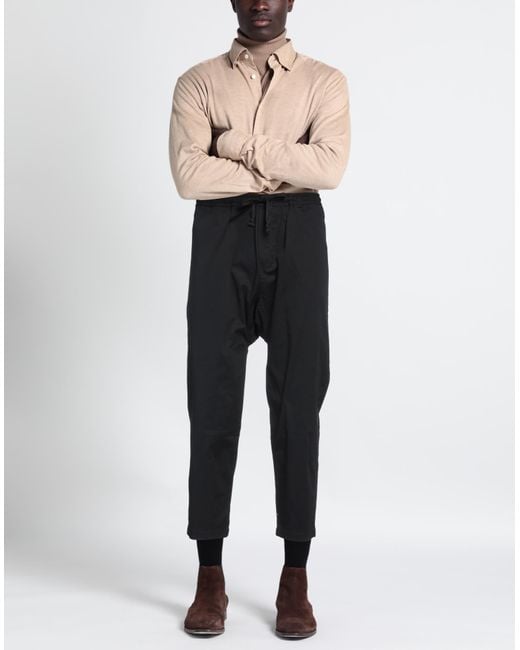 Gaelle Paris Black Trouser for men