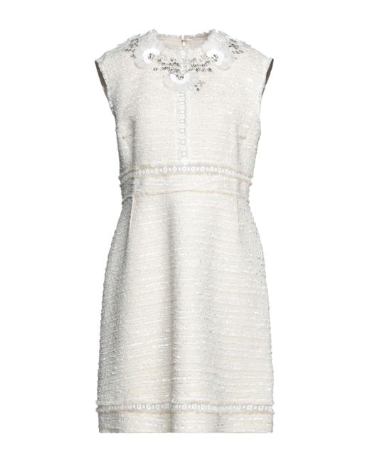 Giambattista Valli White Mini Dress
