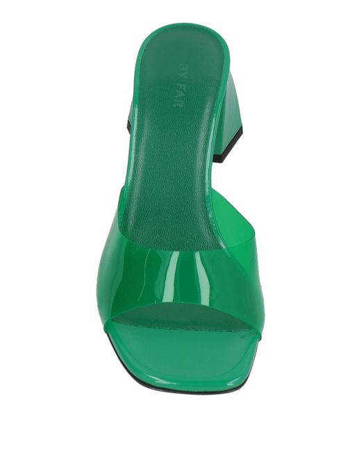 By Far Green Sandals