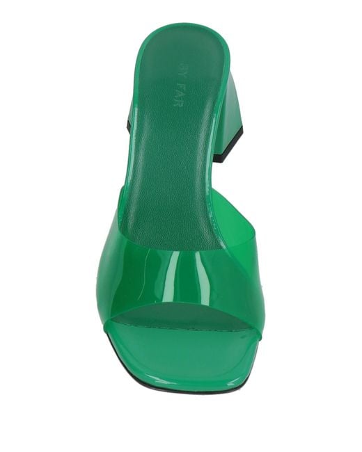 By Far Green Sandals