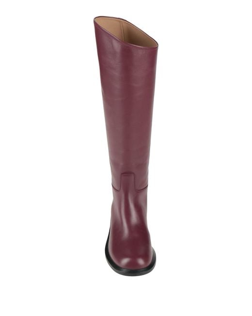 Emporio Armani Purple Boot