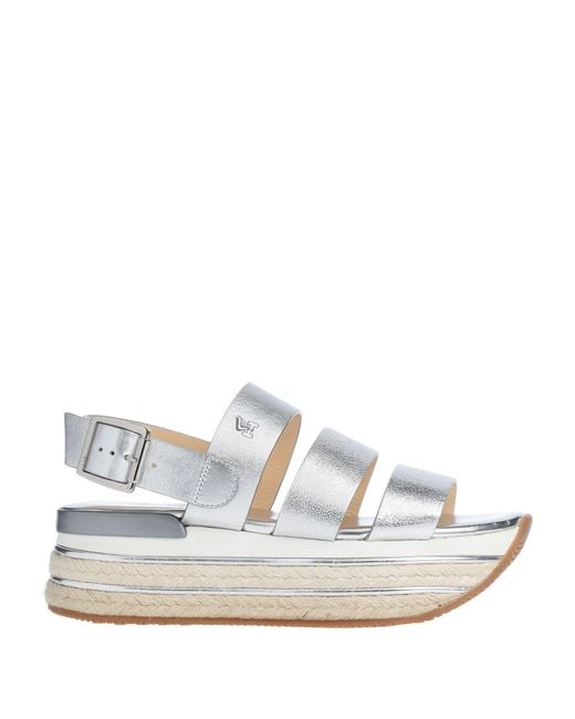 Hogan White Espadrilles