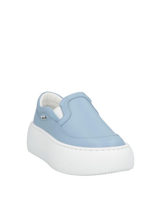 MSGM Blue Trainers