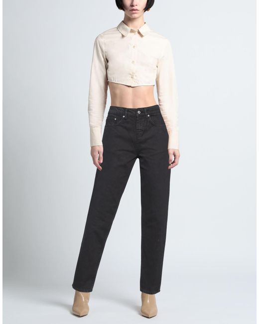 Moschino Black Jeans Cotton