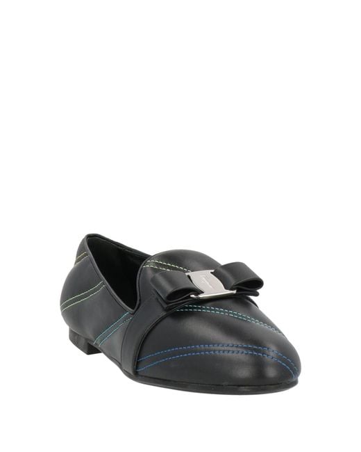 Ferragamo Black Loafer