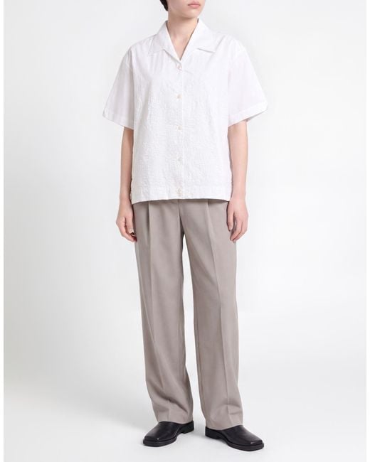 YMC White Shirt Cotton