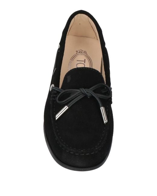 Tod's Black Loafers