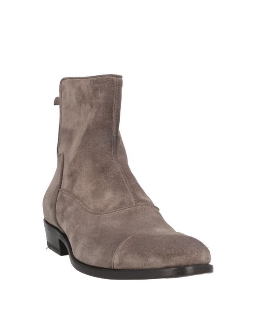 Tagliatore Brown Ankle Boots Leather for men