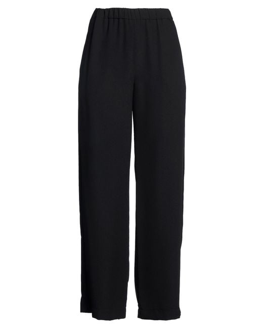 RUE DU BAC Black Pants Polyester