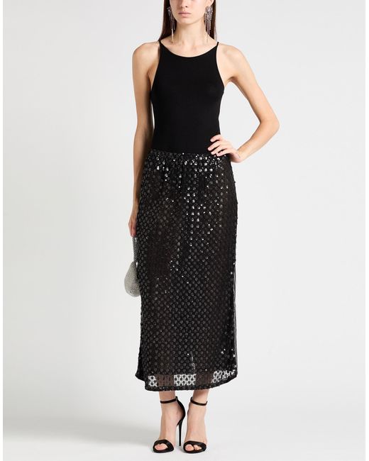 Baum und Pferdgarten Black Midi Skirt