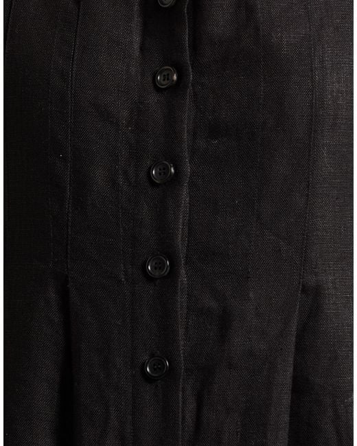 Bode Black Jumpsuit Linen