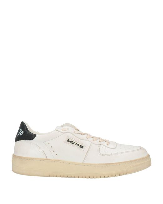 Back 70 White Sneakers for men