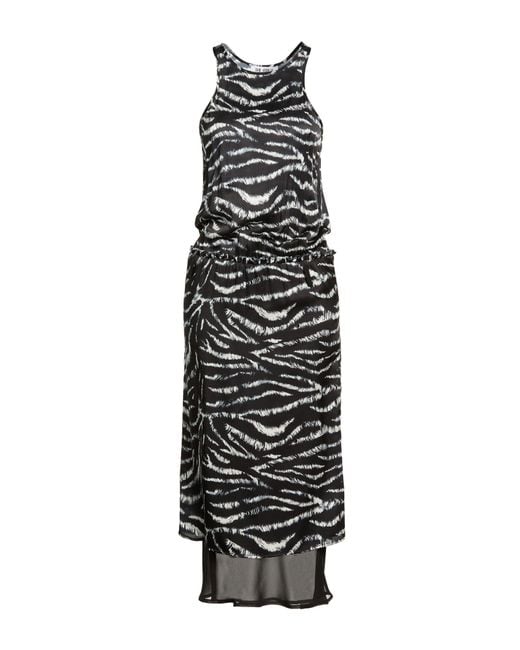 The Attico White Maxi Dress Viscose, Silk, Elastane