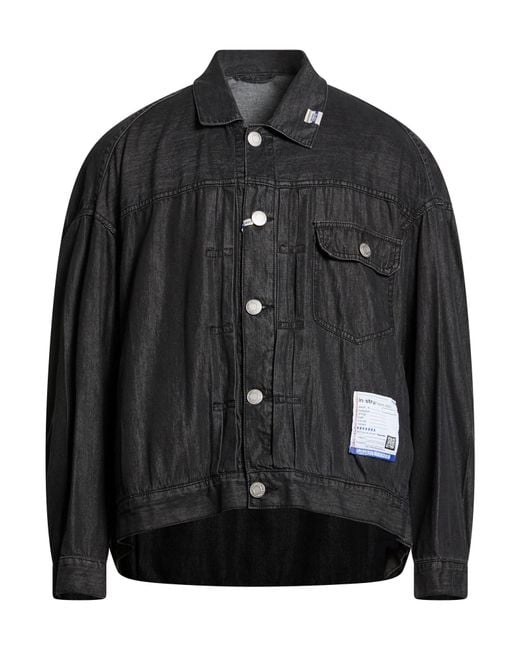 INSTRU(MEN-TAL) by MIHARA YASUHIRO Black Denim Outerwear for men
