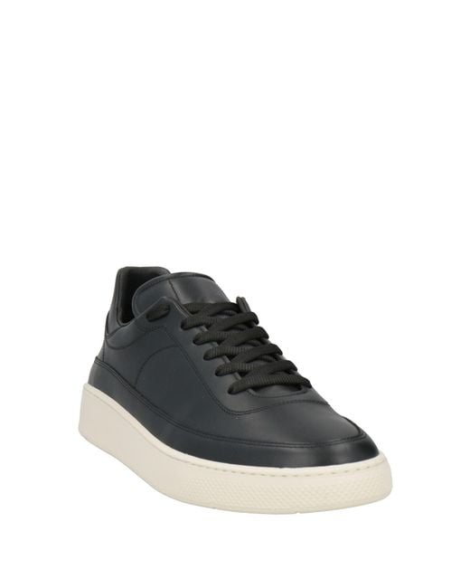 THEORY PROJECT Black Sneakers Calfskin for men