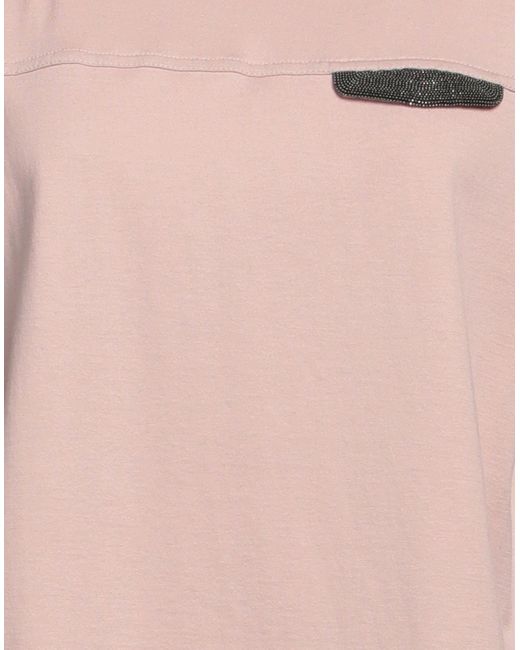 Camiseta Brunello Cucinelli de color Pink