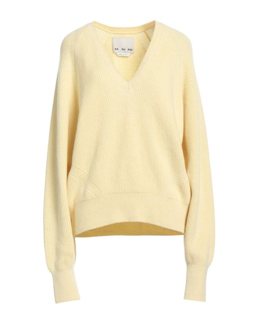 Pullover Sa Su Phi de color Yellow