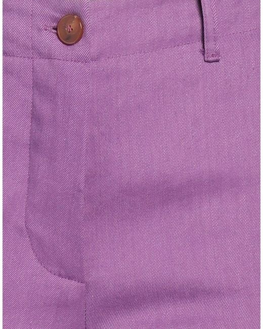 Alysi Purple Trouser