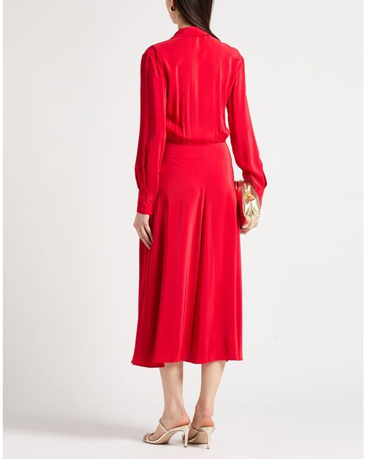 Tommy Hilfiger Red Midi-Kleid
