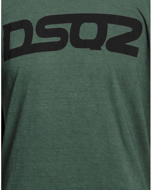 DSquared² T-shirts in Green für Herren