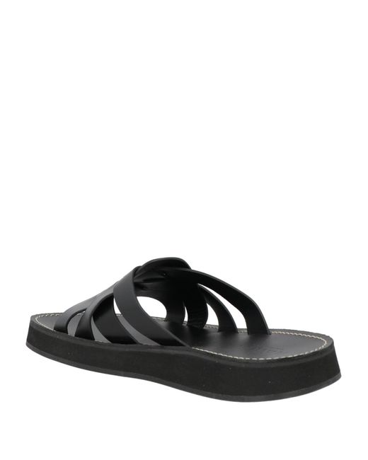 Hereu Black Sandals for men