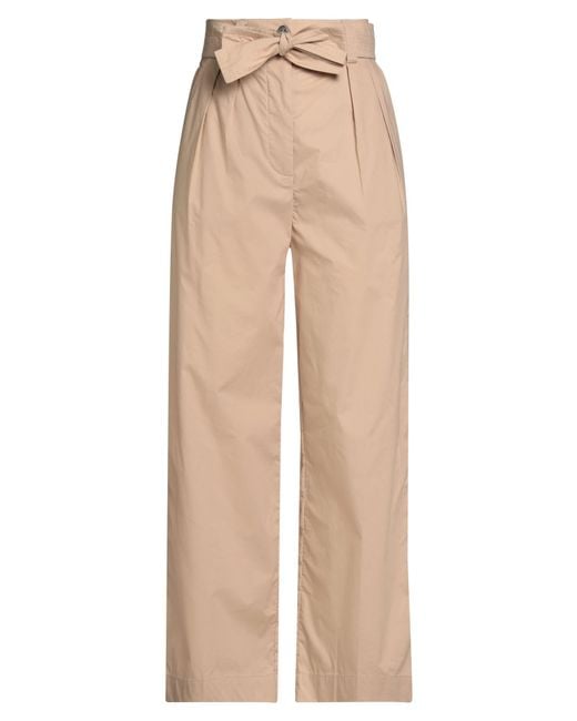 Woolrich Natural Pants Cotton